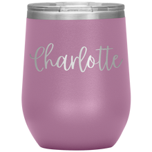 Load image into Gallery viewer, Charlotte Custom Wine Tumbler