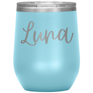 Luna Custom Wine Tumbler