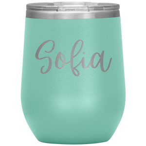 Sofia Custom Wine Tumbler