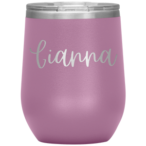 Gianna Custom Wine Tumbler