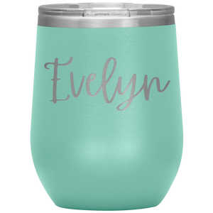 Evelyn Custom Wine Tumbler