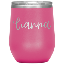 Load image into Gallery viewer, Gianna Custom Wine Tumbler