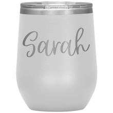 Load image into Gallery viewer, Sarah Custom Wine Tumbler