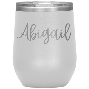 Abigail Custom Wine Tumbler