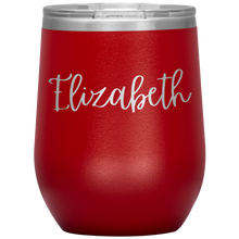 Load image into Gallery viewer, Elizabeth Custom Wine Tumbler