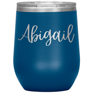Abigail Custom Wine Tumbler