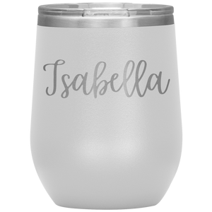 Isabella Custom Wine Tumbler