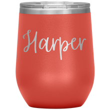 Load image into Gallery viewer, Harper Custom Wine Tumbler