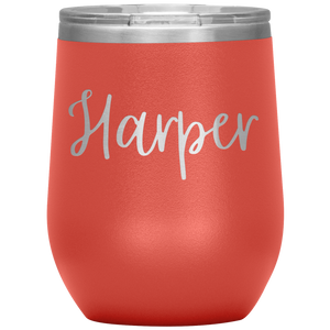 Harper Custom Wine Tumbler
