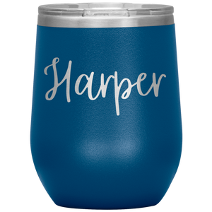 Harper Custom Wine Tumbler