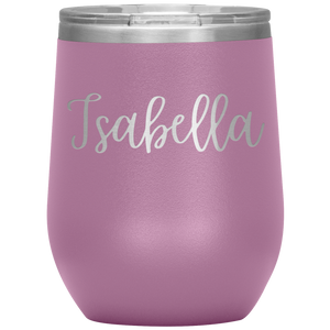 Isabella Custom Wine Tumbler