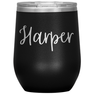 Harper Custom Wine Tumbler