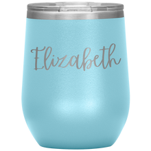 Load image into Gallery viewer, Elizabeth Custom Wine Tumbler