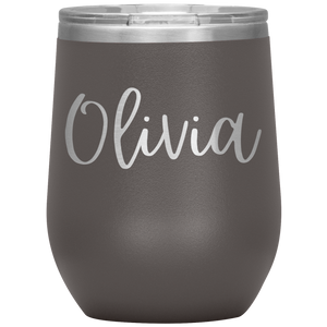 Olivia Custom Wine Tumbler