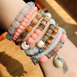 Crystal Bead Bracelets