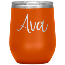 Load image into Gallery viewer, Ava Custom Wine Tumbler