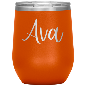 Ava Custom Wine Tumbler