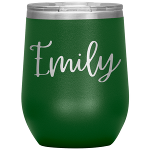 Emily Custom Wine Tumbler