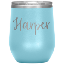 Load image into Gallery viewer, Harper Custom Wine Tumbler