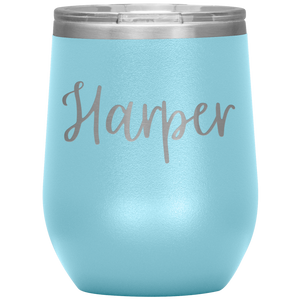 Harper Custom Wine Tumbler