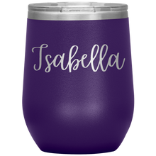 Load image into Gallery viewer, Isabella Custom Wine Tumbler