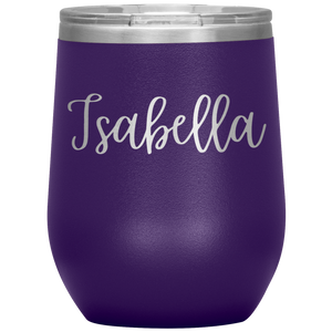 Isabella Custom Wine Tumbler