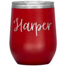Load image into Gallery viewer, Harper Custom Wine Tumbler