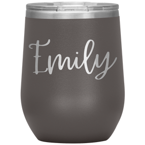 Emily Custom Wine Tumbler