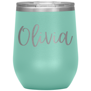 Olivia Custom Wine Tumbler