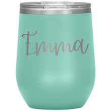 Load image into Gallery viewer, Emma Custom Wine Tumbler