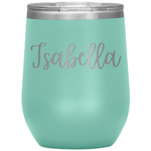 Isabella Custom Wine Tumbler