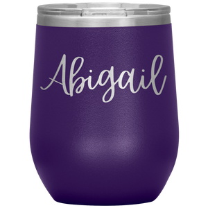 Abigail Custom Wine Tumbler