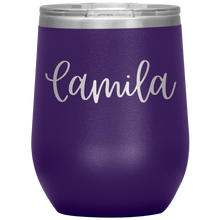 Load image into Gallery viewer, Camila Custom Wine Tumbler