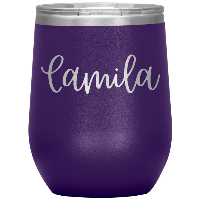 Camila Custom Wine Tumbler