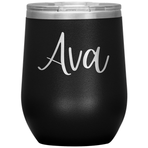 Ava Custom Wine Tumbler