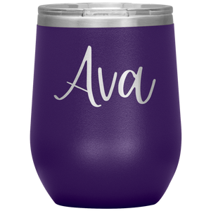 Ava Custom Wine Tumbler