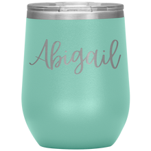Load image into Gallery viewer, Abigail Custom Wine Tumbler