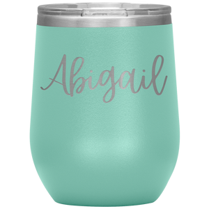 Abigail Custom Wine Tumbler