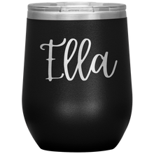 Load image into Gallery viewer, Ella Custom Wine Tumbler