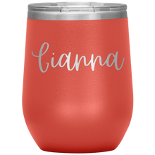 Load image into Gallery viewer, Gianna Custom Wine Tumbler