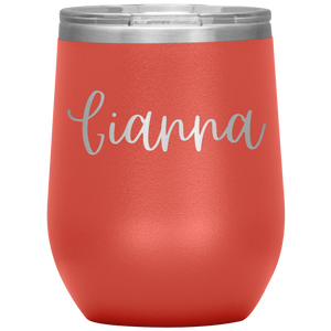 Gianna Custom Wine Tumbler