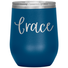 Load image into Gallery viewer, Grace Custom Wine Tumbler