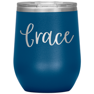 Grace Custom Wine Tumbler