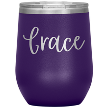 Load image into Gallery viewer, Grace Custom Wine Tumbler