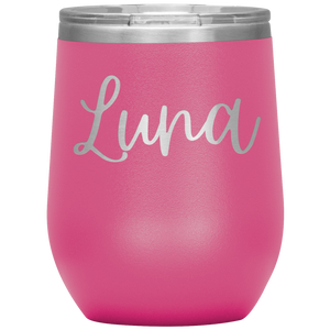 Luna Custom Wine Tumbler