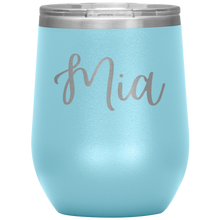Load image into Gallery viewer, Mia Custom Wine Tumbler
