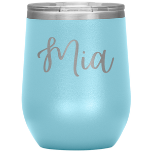 Mia Custom Wine Tumbler