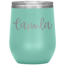 Load image into Gallery viewer, Camila Custom Wine Tumbler