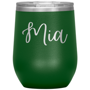 Mia Custom Wine Tumbler