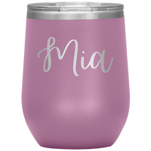 Load image into Gallery viewer, Mia Custom Wine Tumbler